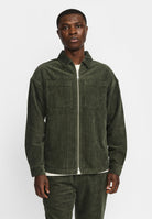 Revolution Zipped Worker Shirt Overshirts Army