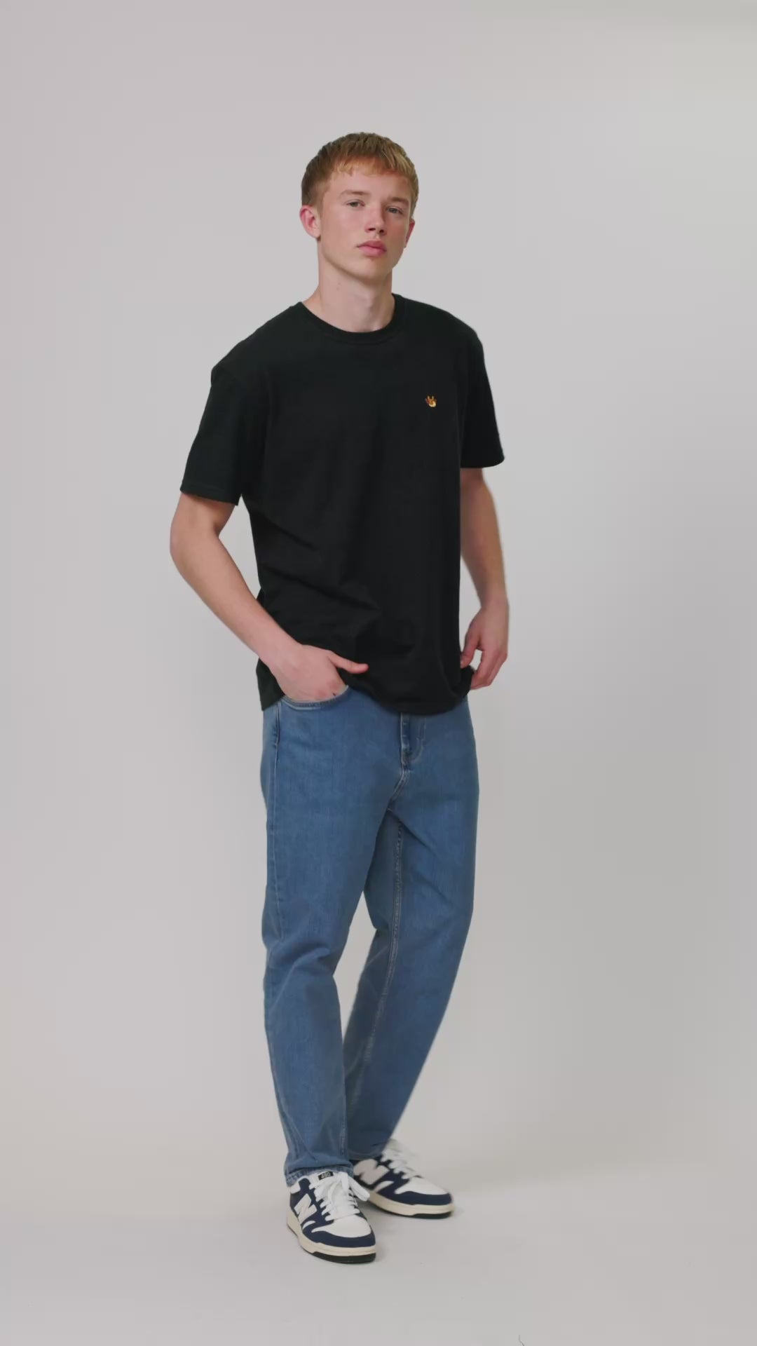 Revolution Application T-Shirt T-Shirts Black-melange