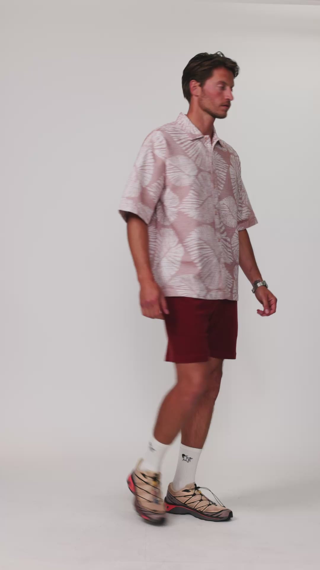 Revolution Oversize Short-sleeved Shirt Short-sleeve shirts Darkorange