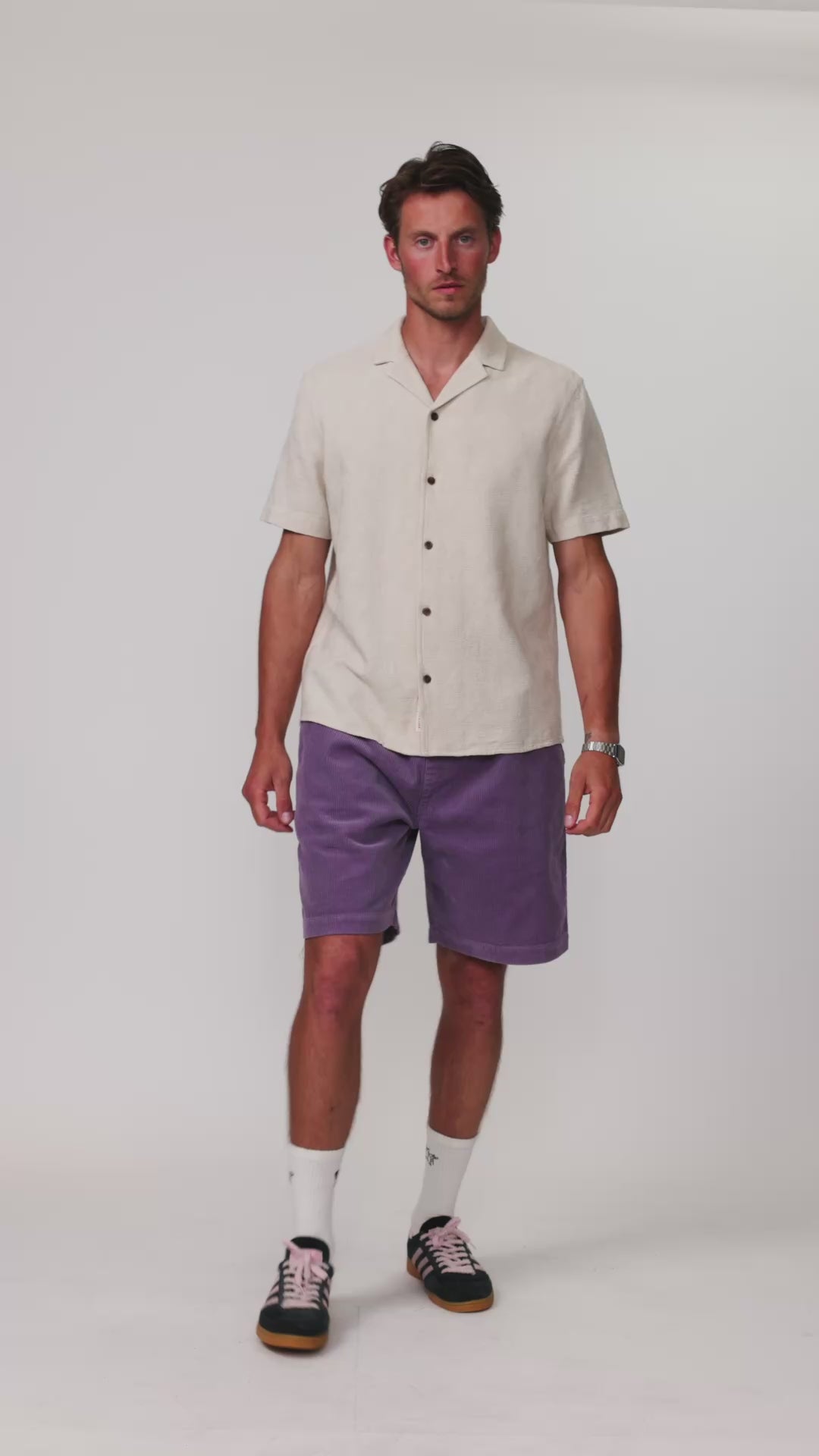 Revolution Short-sleeved Cuban Shirt Short-sleeve shirts Offwhite